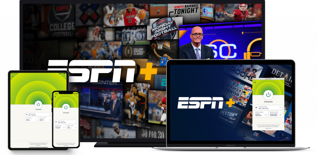 ExpressVPN work with ESPN Plus