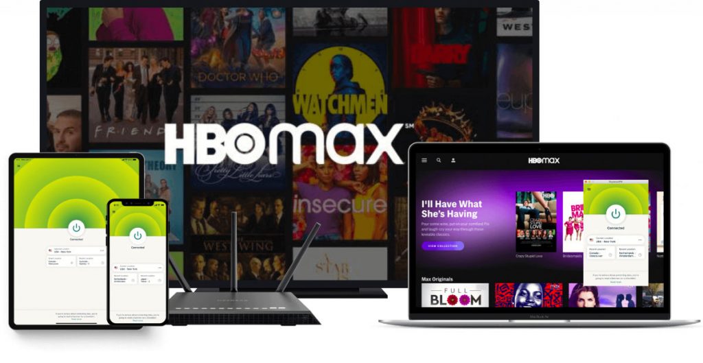 Unblock HBO Max in Canada with ExpressVPN