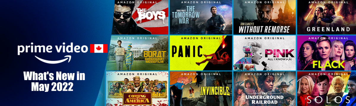 What's New Coming on Amazon Prime Canada in May 2022