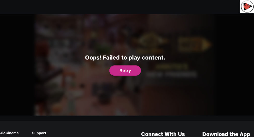 JioCinema (Voot) geo-blocking error while trying to watch outside India
